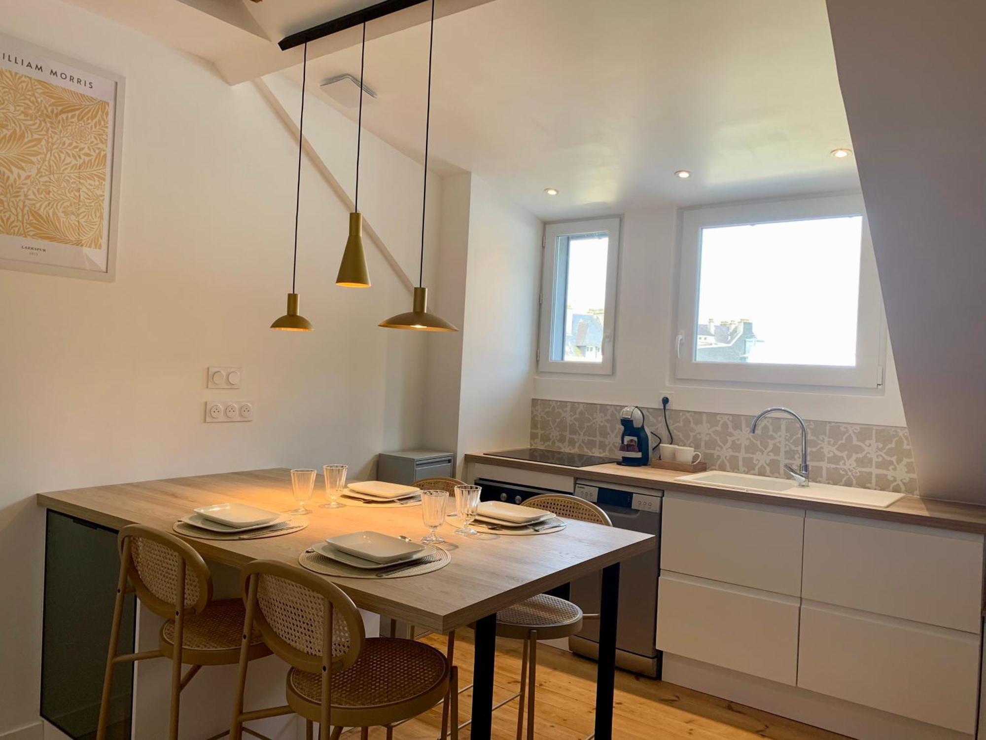 La Belle Odet' - Choix D'Appartements- Centre Ville-Quais 캥페르 객실 사진